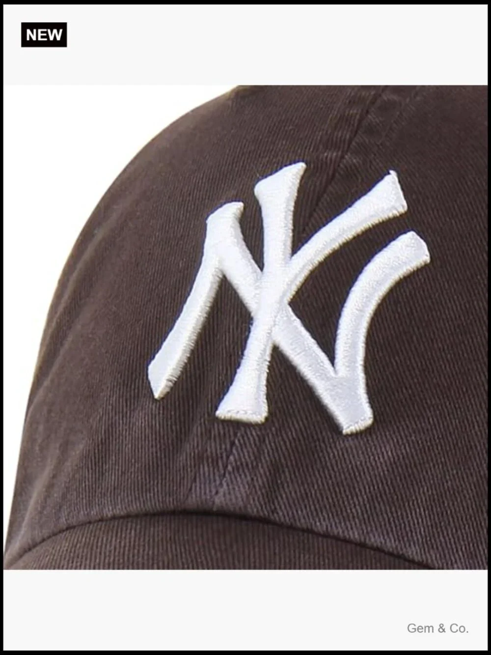 Unstructured Cotton Twill Baseball Cap with Adjustable Buckle